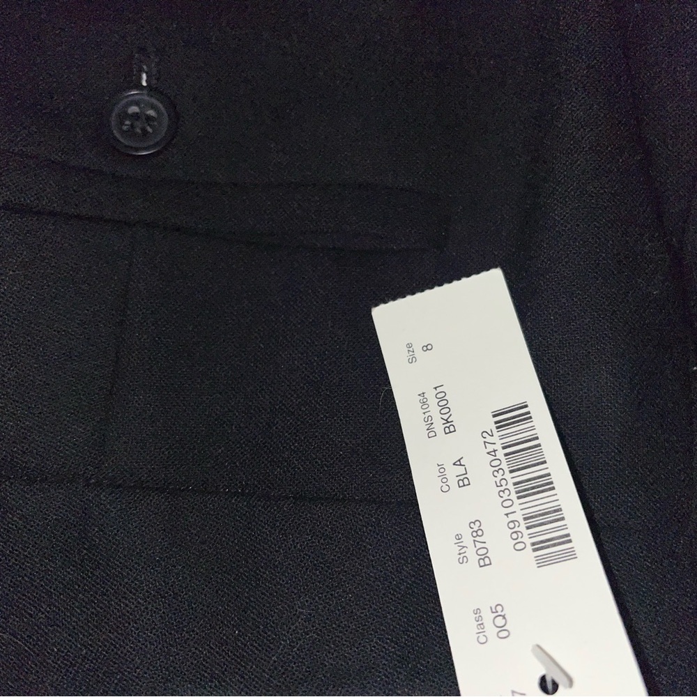 Banana Republic/Jcrew Black Straight-Leg Pants - Picture 8 of 8